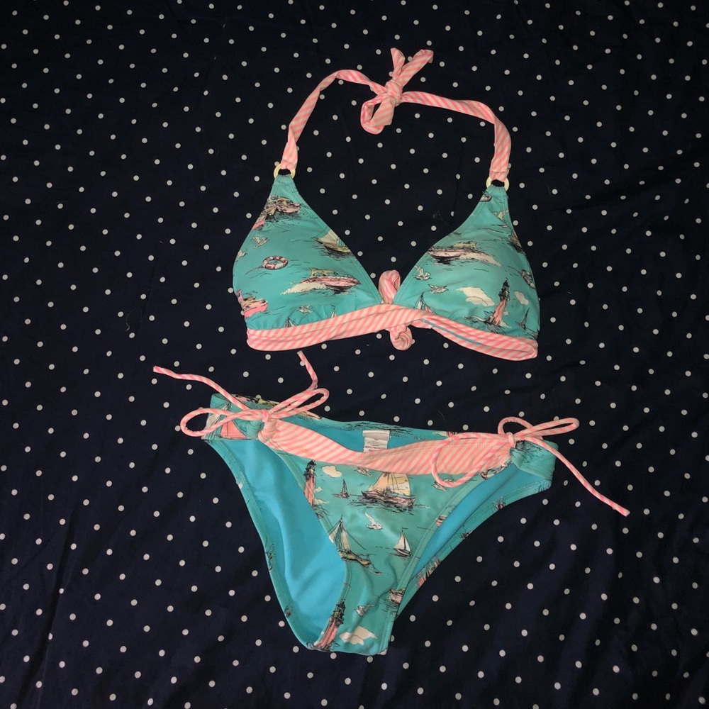 Two-piece Sailboat Bikini